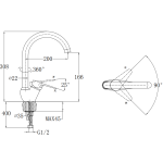 Walrus WR-507416 Virgo 廚盆龍頭